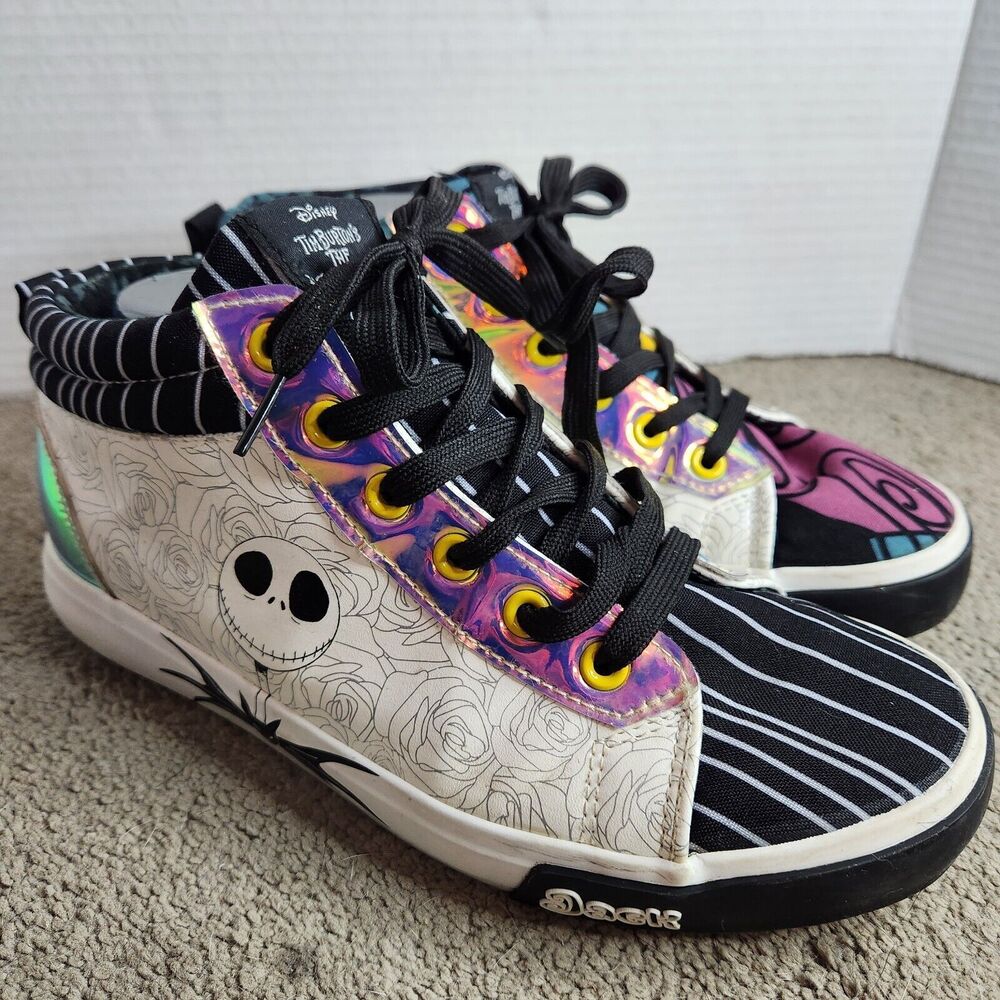 Disney The Nightmare Before Christmas Shoes Sneakers Womens Size 7 Sally…